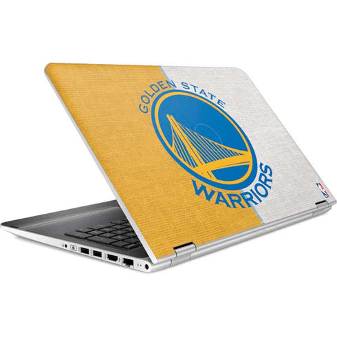 NBA Golden State Warriors Canvas HP Pavilion Skin